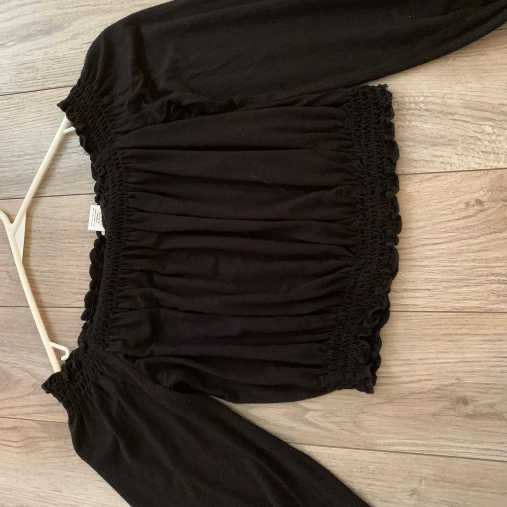 pacsun off the shoulder long sleeve